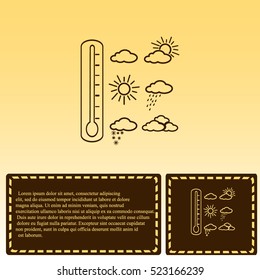 Weather icons