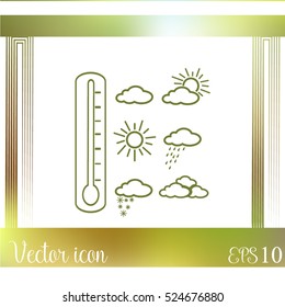 Weather icons