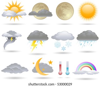 Weather icons