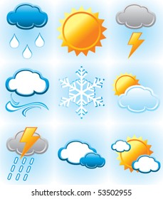 Weather icons