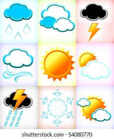 Weather icons