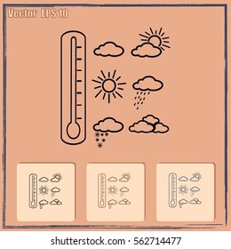 Weather icons