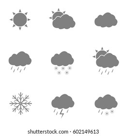 Weather icons