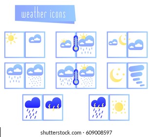 Weather icons