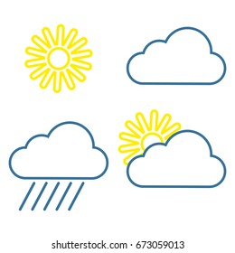  Weather icons