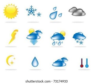 Weather icons