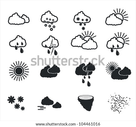 Weather icons