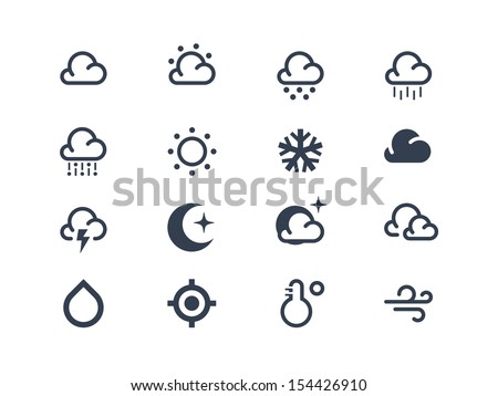 Weather icons