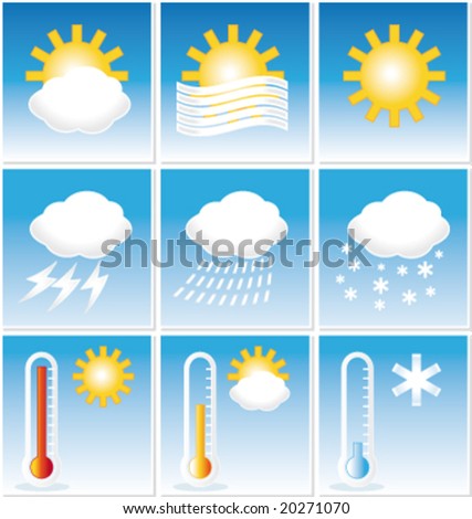 Weather icons