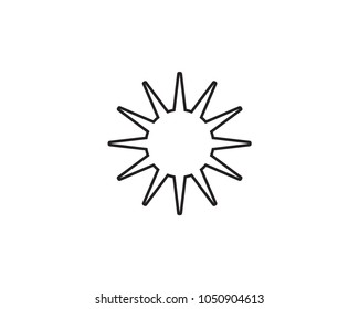 Weather Icons. Outline version