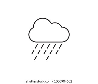 Weather Icons. Outline version