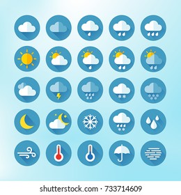 Weather Icons For Print, Web or Mobile App