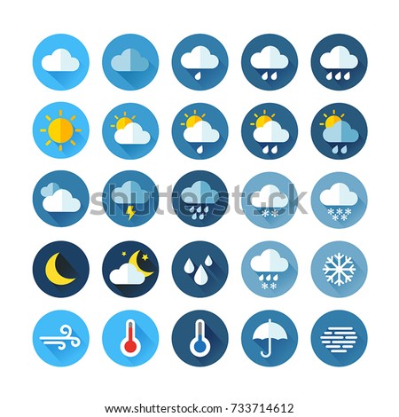 Weather Icons For Print, Web or Mobile App