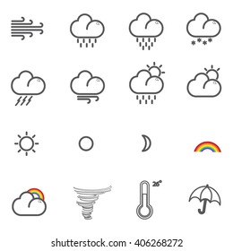 Weather icons set 2