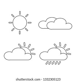 Weather icons set