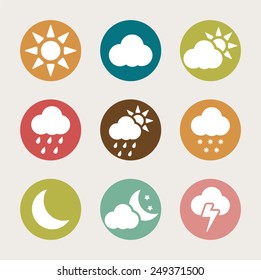 Weather Icons Set 