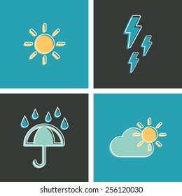 Weather icons - set