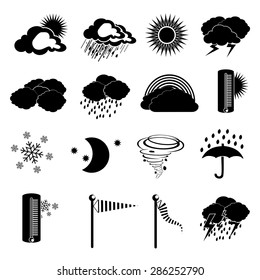 Weather icons set