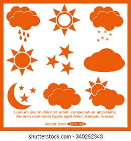 Weather icons set