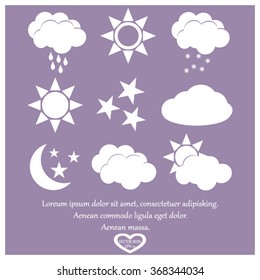Weather icons set
