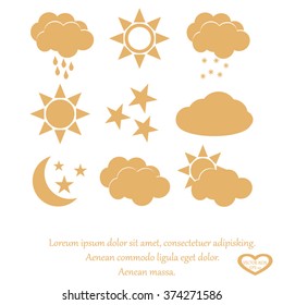 Weather icons set