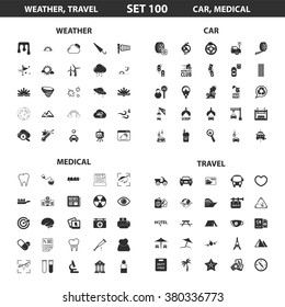 Weather icons set.