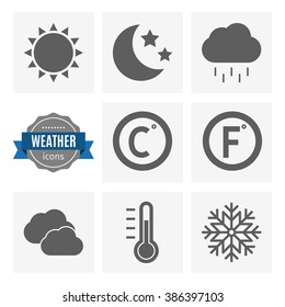 weather icons set