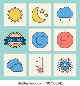 weather icons set