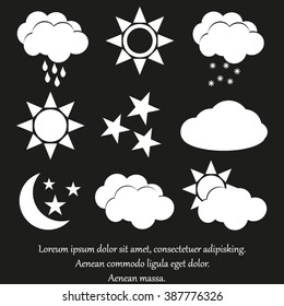 Weather icons set