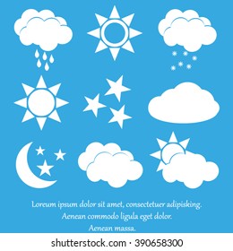 Weather icons set