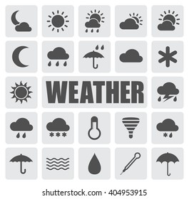 weather icons set