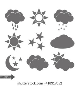 Weather icons set