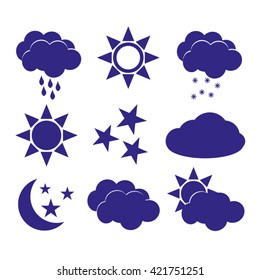 Weather icons set