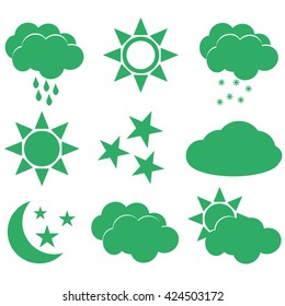 Weather icons set