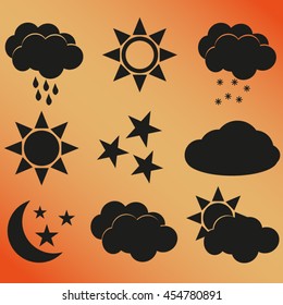 Weather icons set