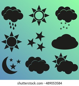 Weather icons set