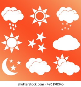 Weather icons set