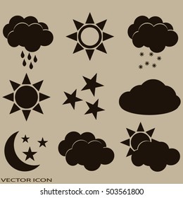 Weather icons set