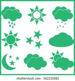 Weather icons set