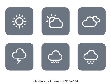 weather icons set