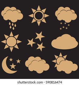 Weather icons set