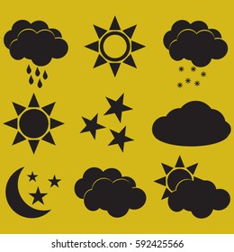 Weather icons set