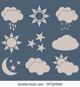 Weather icons set
