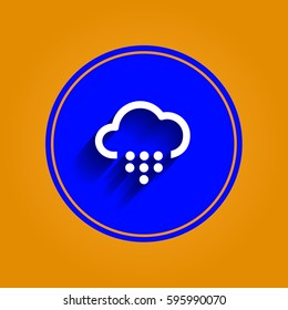Weather icons set. Vector illustration.