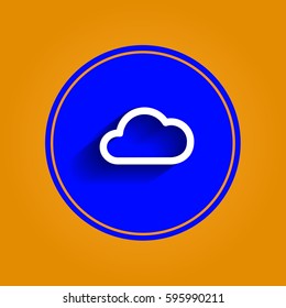 Weather icons set. Vector illustration.