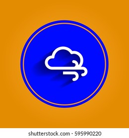 Weather icons set. Vector illustration.