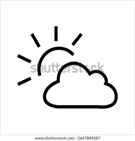 Weather icons: sun, clouds, rain, lightning, snow, moon, rainbow, wind, temperature in Celsius and Fahrenheit, thunderstorm, thermometers, day and night, fog, umbrella.