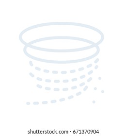 Weather icons - Tornado (flat style)