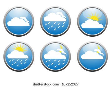 Weather icons vector.
