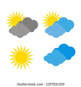Weather icons vector